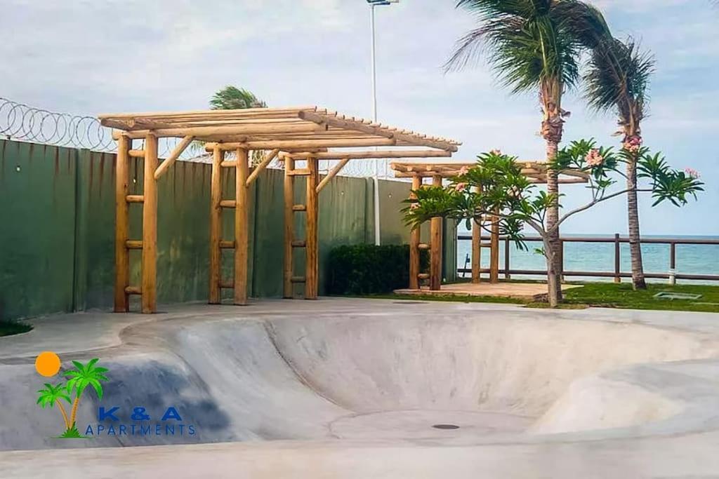 Cumbuco Wai Wai Apartamento Com Vista Para O Mar Екстериор снимка