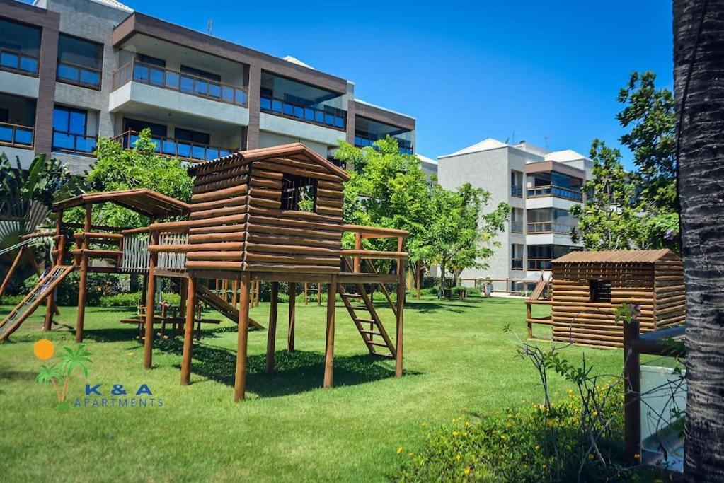 Cumbuco Wai Wai Apartamento Com Vista Para O Mar Екстериор снимка