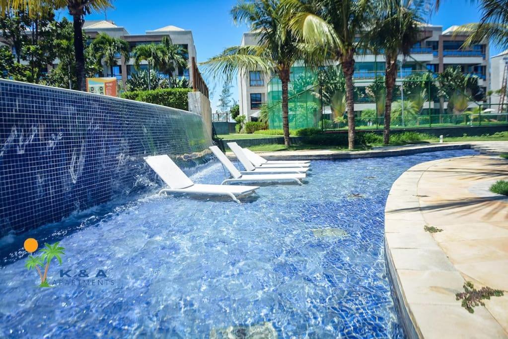 Cumbuco Wai Wai Apartamento Com Vista Para O Mar Екстериор снимка