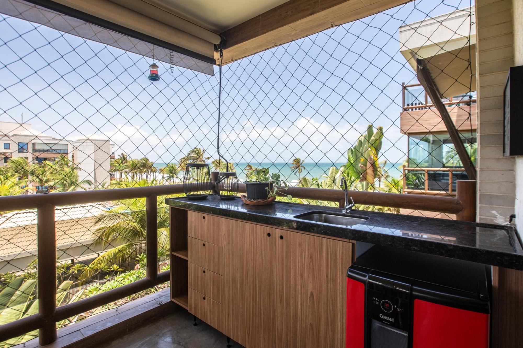 Cumbuco Wai Wai Apartamento Com Vista Para O Mar Екстериор снимка
