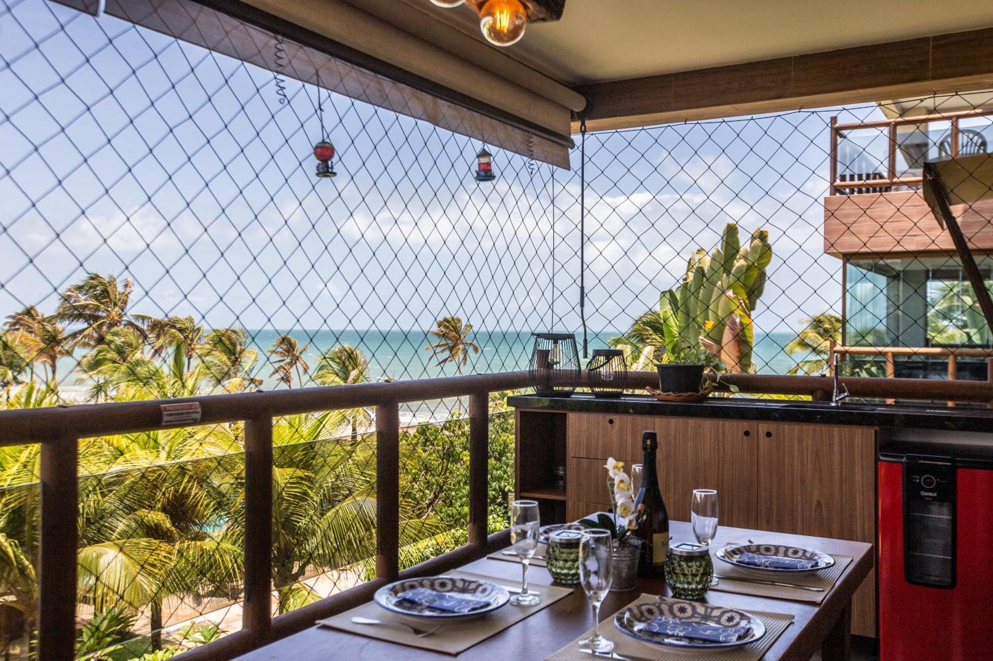 Cumbuco Wai Wai Apartamento Com Vista Para O Mar Екстериор снимка