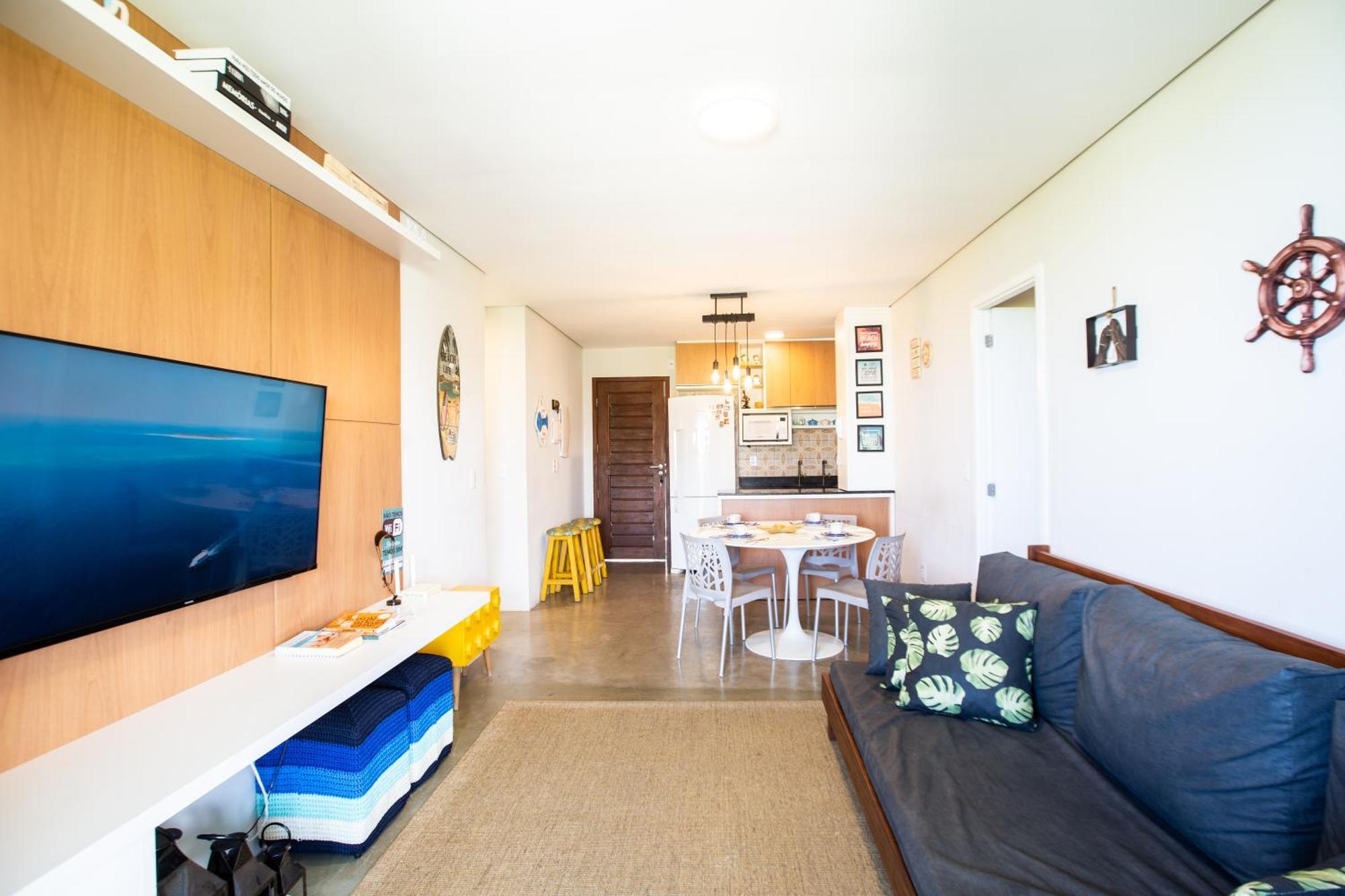 Cumbuco Wai Wai Apartamento Com Vista Para O Mar Екстериор снимка